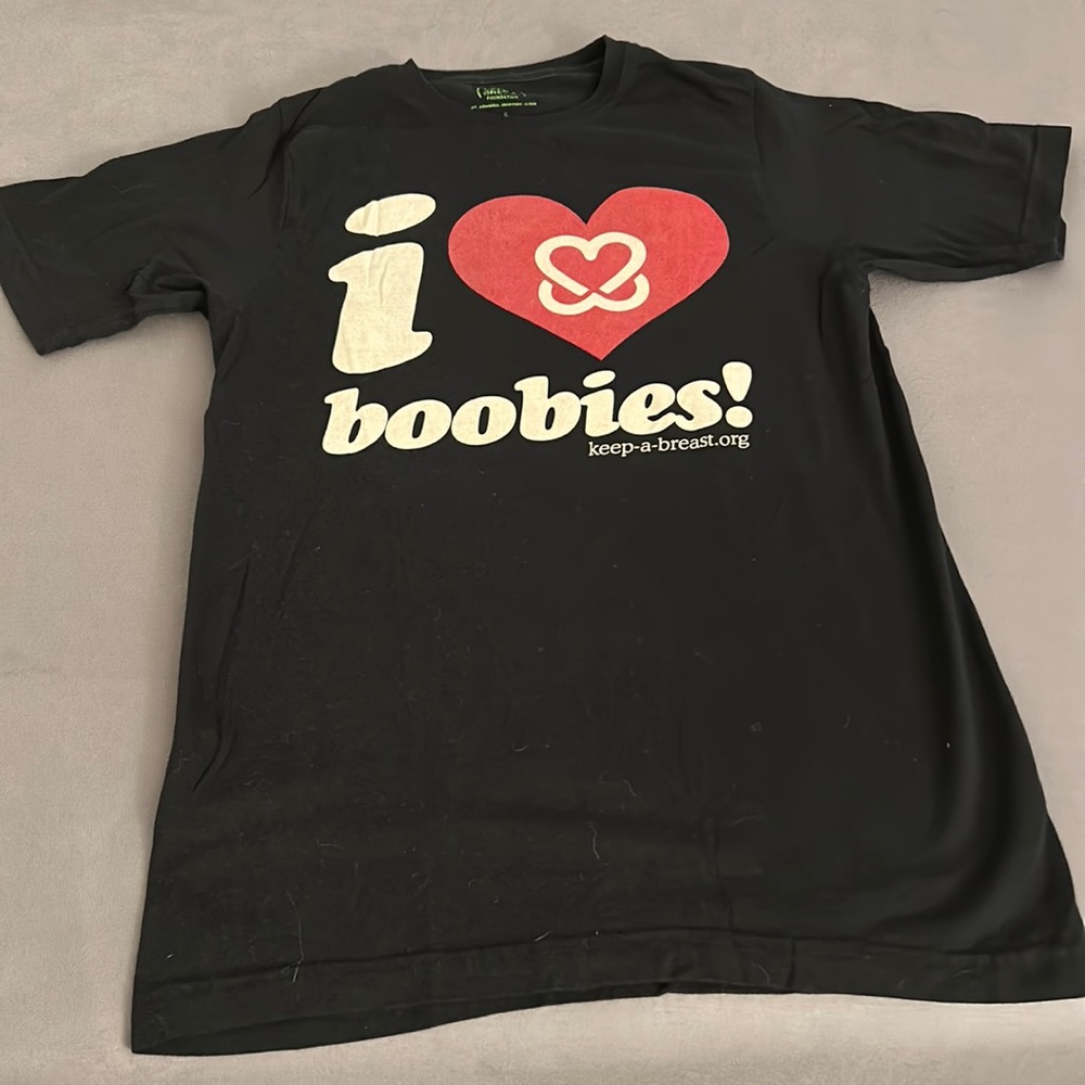 I ❤️ boobies shirt